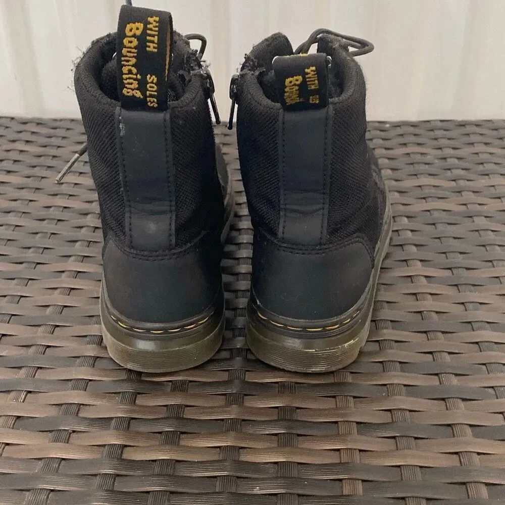 Doc Martin combs nylon boots, kid size 2